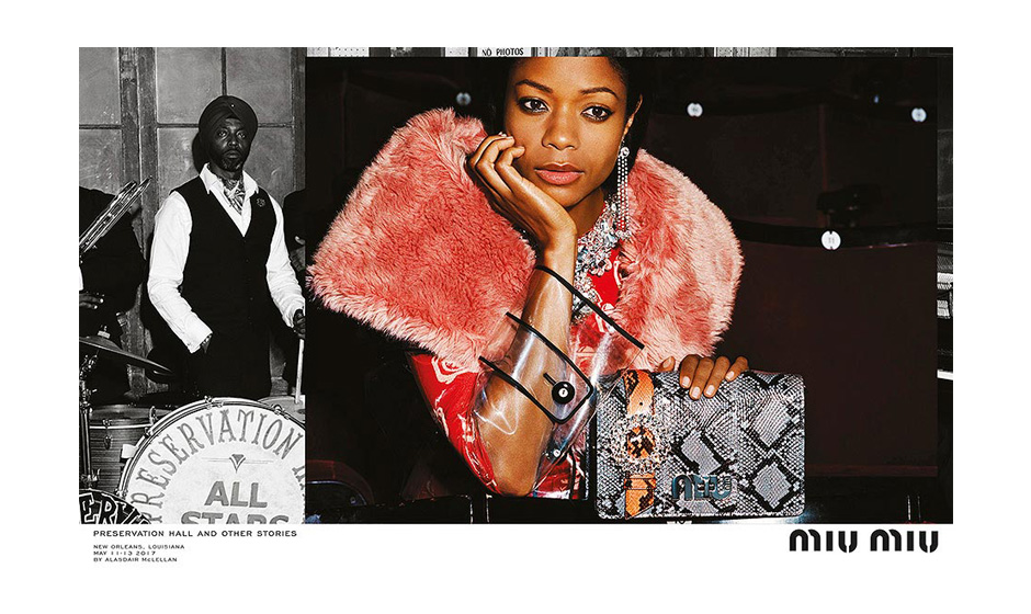 MIU MIU F/W 2017 Advertising Campaign “Preservation Hall and Other Stories’”