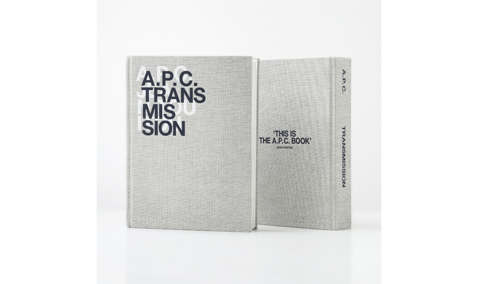 THE A.P.C. BOOK ”TRANSMISSION” BY JEAN TOUITOU