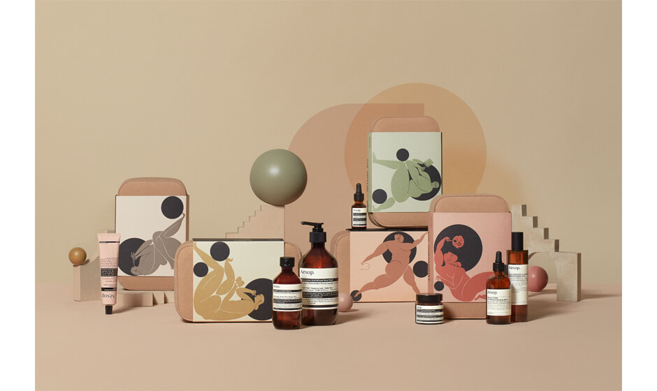 Gift Kit Collections for 2019 “Of Muse and Myth” by AĒSOP