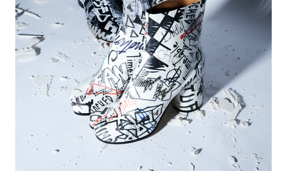 Graffiti Capsule Collection by MAISON MARGIELA